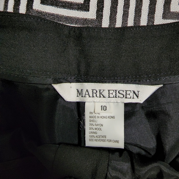 Mark Eisen Black Dress Pants - Picture 6 of 9